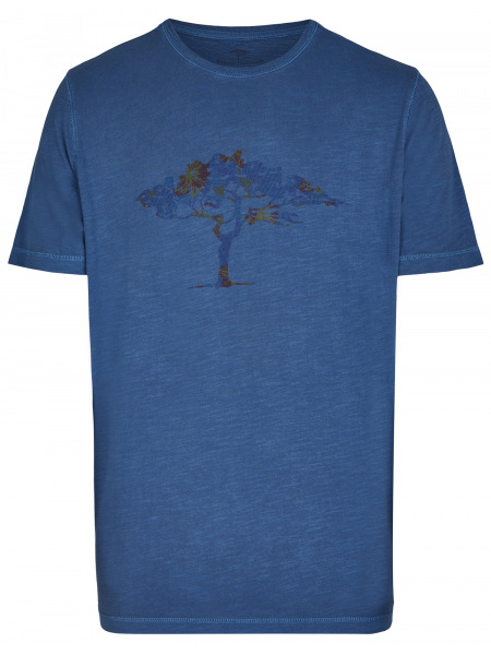 Fynch-Hatton T-Shirt - Casual Fit - Rundhals - Logo Print - midnight - 1122 1840 672 