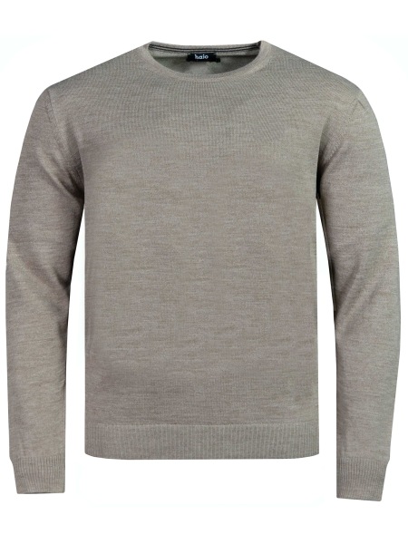 Hajo Pullover - Regular Fit - Rundhals - beige - 20033/4 261 