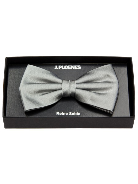 J. Ploenes Schleife / Fliege - Seide - grau - 18001 018 
