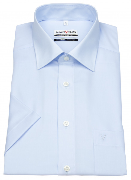 Marvelis Kurzarmhemd - Comfort Fit - hellblau - 7973 12 11 