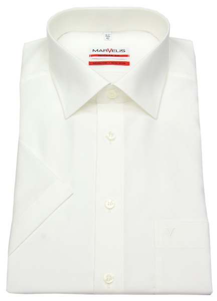 Marvelis Kurzarmhemd - Modern Fit - hellbeige - ohne OVP - 4700 12 20 