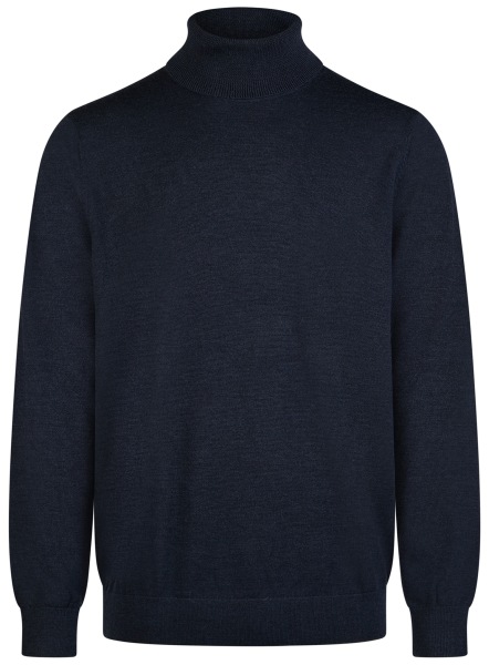 Marvelis Pullover - Merinowolle - Rollkragen - dunkelblau - 6318 25 18 