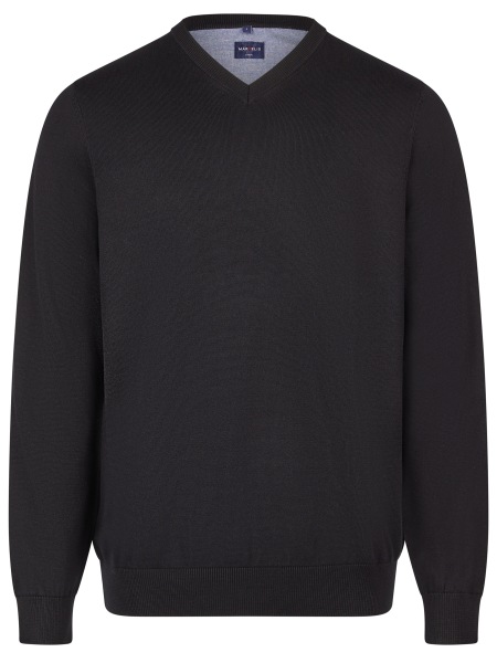 Marvelis Pullover - V-Ausschnitt - schwarz - 1990 10 68 