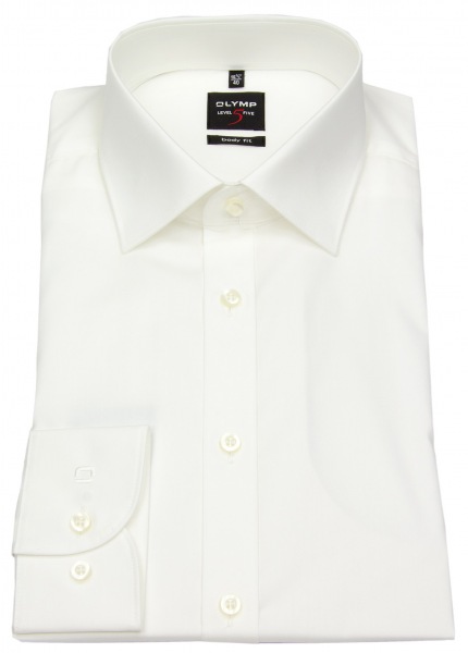 OLYMP Hemd - Level Five Body Fit - hellbeige - extra langer Arm 69cm - 6090 69 20 