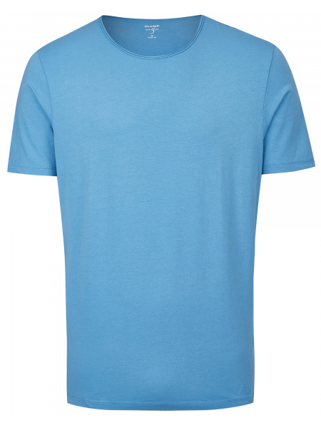 OLYMP Level Five Body Fit - T-Shirt - Rundhals-Ausschnitt - blau - 5660 32 10 