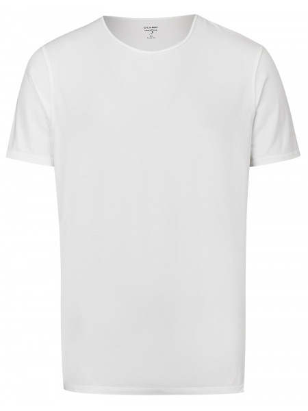 OLYMP Level Five Body Fit - T-Shirt - Rundhals-Ausschnitt - weiß - 5660 32 00 