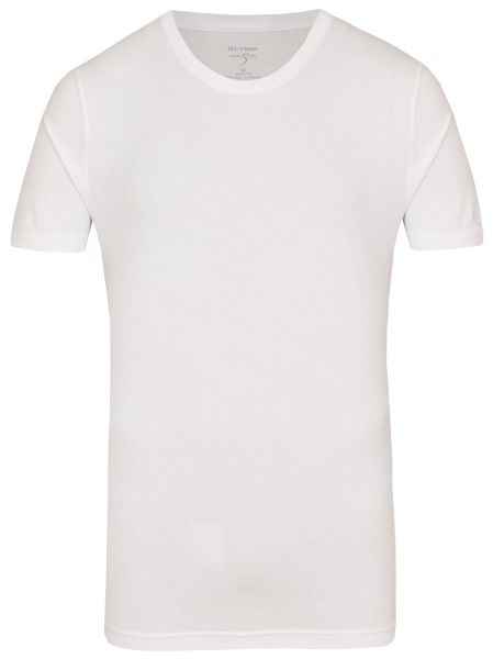 OLYMP Level Five Body Fit - T-Shirt - Rundhals-Ausschnitt - weiß - ohne OVP - 0803 12 00 