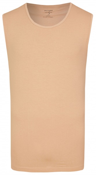 OLYMP Level Five Body Fit - Tank Top - Rundhals - caramel - 0802 00 24 