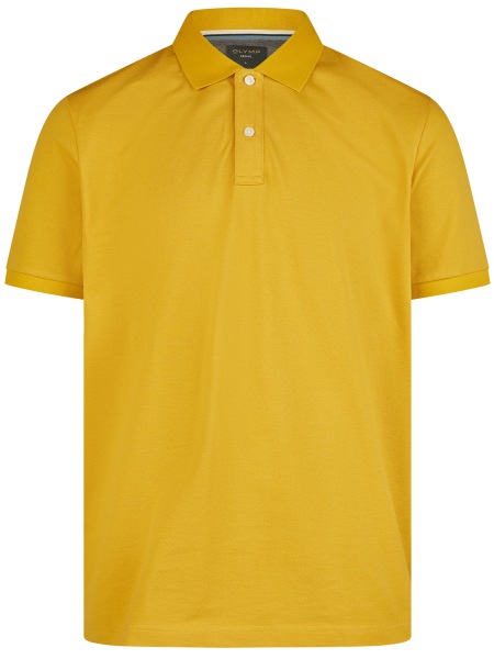 OLYMP Poloshirt - Regular Fit - Piqué - gelb - 5409 52 53 