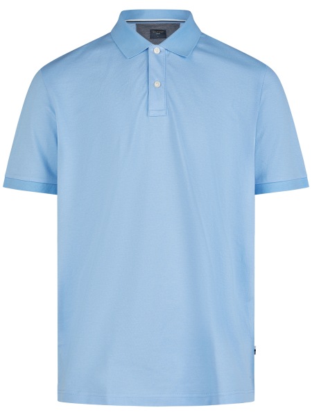 OLYMP Poloshirt - Regular Fit - Piqué - hellblau - 5409 52 10 