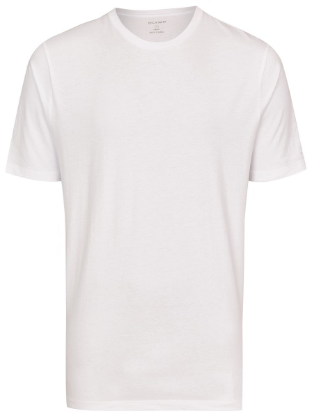 OLYMP T-Shirt Doppelpack - Modern Fit - Rundhals - weiß - ohne OVP - 0700 12 00 