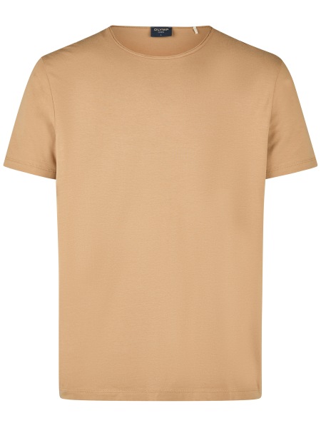 OLYMP T-Shirt - Regular Fit - Rundhals - caramel - 5601 72 24 