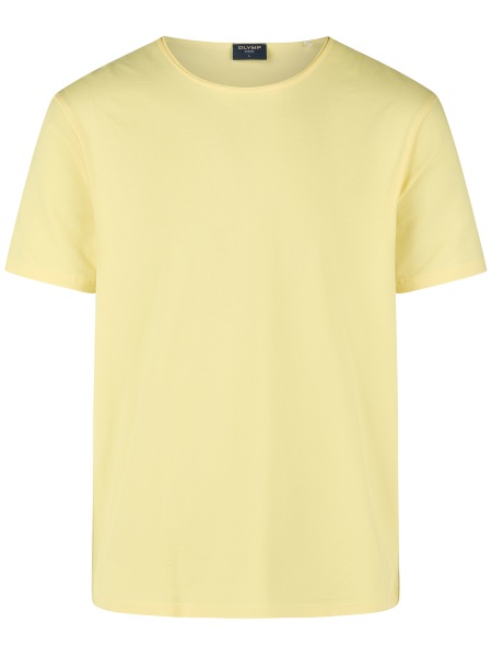 OLYMP T-Shirt - Regular Fit - Rundhals - gelb - 5601 72 51 