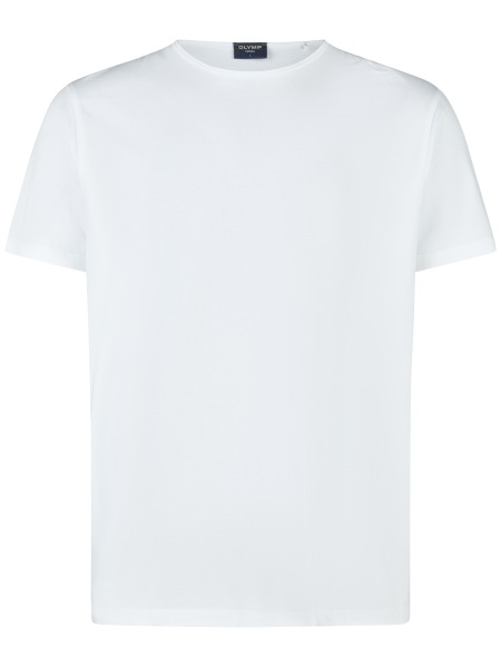 OLYMP T-Shirt - Regular Fit - Rundhals - weiß - 5601 72 00 
