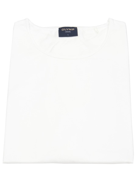 OLYMP T-Shirt - Regular Fit - Rundhals - weiß - 5601 42 00 