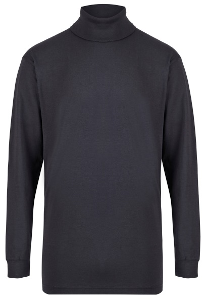 Ragman Rollkragenshirt - Longsleeve - dunkelblau - ohne OVP - 40170 70 