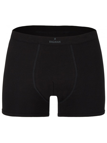 Ragman Short Pant - 2er Pack - schwarz - UW2025 009 