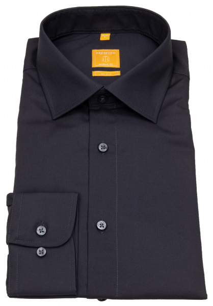 Redmond Hemd - Modern Fit - Kentkragen - anthrazit / dunkelgrau - 150110 79 