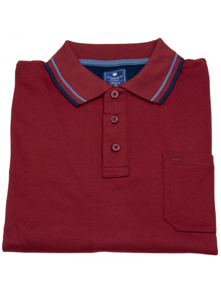Redmond Poloshirt - Regular Fit - Langarm - rot - 222410950 50 