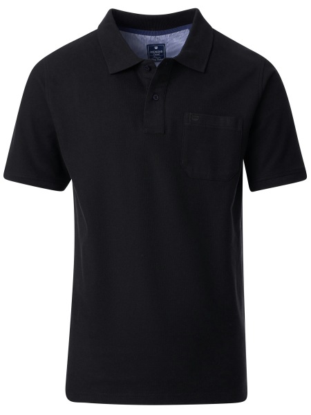 Redmond Poloshirt - Regular Fit - Piqué - schwarz - 960 90 