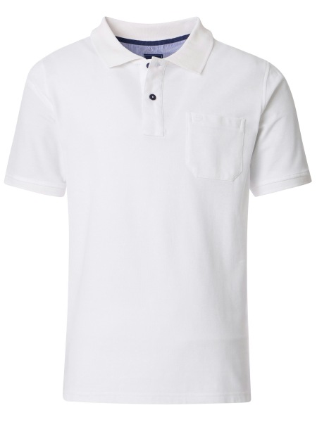 Redmond Poloshirt - Regular Fit - Piqué - weiß - 960 0 