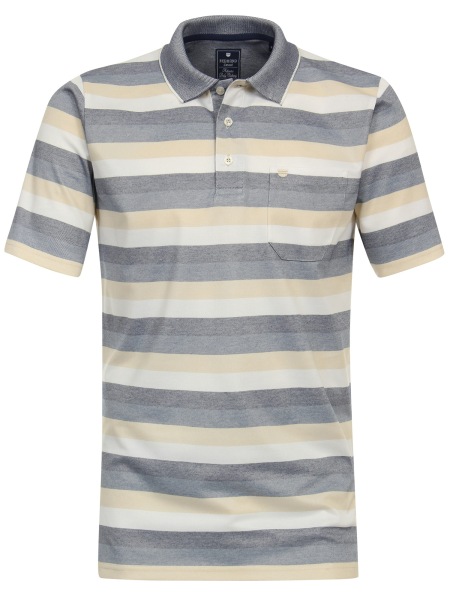 Redmond Poloshirt - Regular Fit - Streifen - blau - 241880900 10 