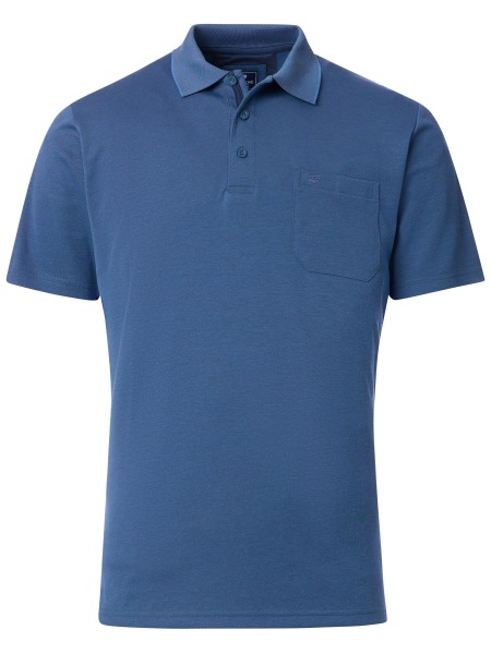 Redmond Poloshirt - Regular Fit - Wash and Wear - blau - 912 113 