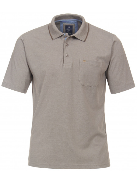 Redmond Poloshirt - Regular Fit - Wash and Wear - braun - 912 30 