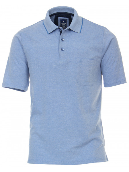 Redmond Poloshirt - Regular Fit - Wash and Wear - hellblau - 912 12 