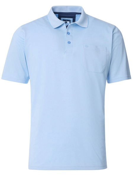 Redmond Poloshirt - Regular Fit - Wash and Wear - hellblau - 912 10 