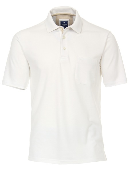 Redmond Poloshirt - Regular Fit - Wash and Wear - weiß - 912 01 