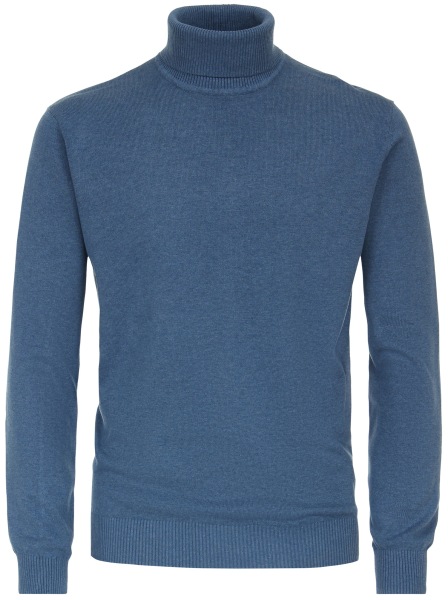 Redmond Pullover - Rollkragen - blau - 501 121 