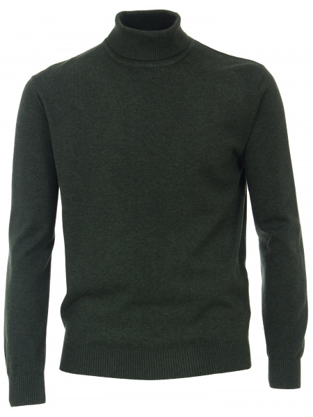 Redmond Pullover - Rollkragen - grün - 501 626 