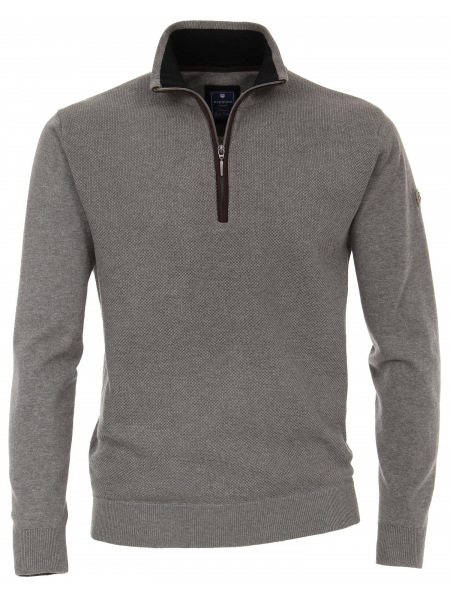 Redmond Pullover - Troyer - grau - 623 70 