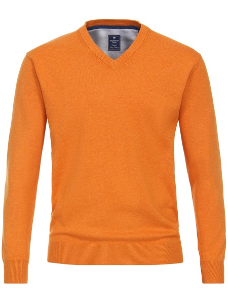 Redmond Pullover - V-Ausschnitt - orange - ohne OVP - 600 214 