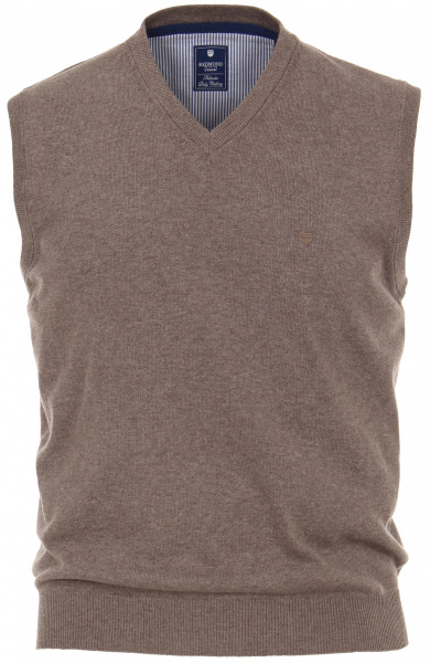 Redmond Pullunder - V-Ausschnitt - braun - 601 37 