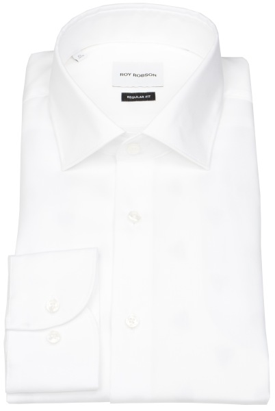 Roy Robson Hemd - Regular Fit - Modern Kentkragen - weiß - 5053 S-1213 A100 