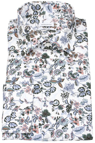 Seidensticker Hemd - Regular Fit - florales Muster - mehrfarbig - 146650 65 