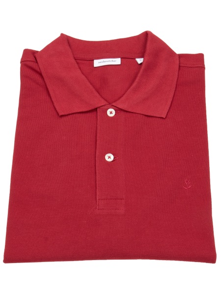 Seidensticker Poloshirt - Regular Fit - Piqué - rot - 199530 90 