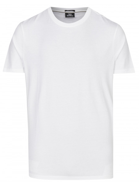 Strellson T-Shirt - Regular Fit - Rundhals-Ausschnitt - weiß - 10009594 100 