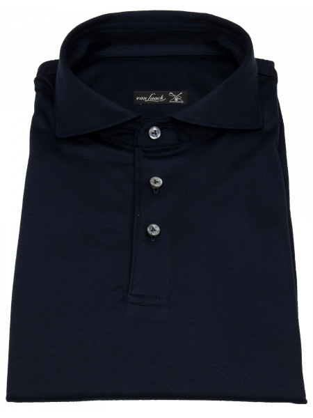 van Laack Poloshirt - Regular Fit - Haikragen - dunkelblau - 1721 180031 790 