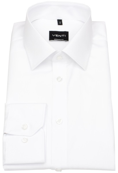 Venti Hemd - Modern Fit - weiß - extra langer Arm 69cm - 001489 0 