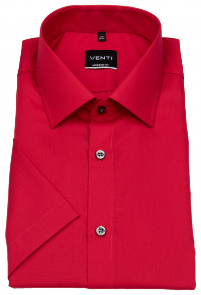 Venti Kurzarmhemd - Modern Fit - rot - 001620 408 