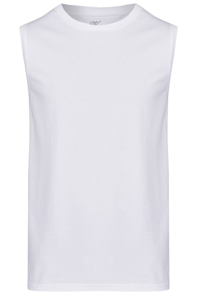 Venti Tank Top Doppelpack - Modern Fit - Rundhals - weiß - 012700 001 