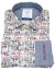 Thumbnail 1- A Fish Named Fred Hemd - Modern Fit - Print - Wiskey - mehrfarbig