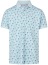 Thumbnail 1- A Fish Named Fred Poloshirt - Modern Fit - Palmen - hellblau
