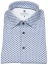 Thumbnail 1- DESOTO Hemd - Slim Fit - Jersey - Kentkragen - Print - hellblau / dunkelblau