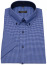 Thumbnail 1- Eterna Kurzarmhemd - Comfort Fit - Button Down - kariert - dunkelblau / blau