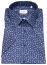 Thumbnail 1- Eterna Kurzarmhemd - Modern Fit - Print - dunkelblau / hellblau