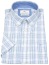 Thumbnail 1- Fynch-Hatton Kurzarmhemd - Casual Fit - Button Down - kariert - blau / grün